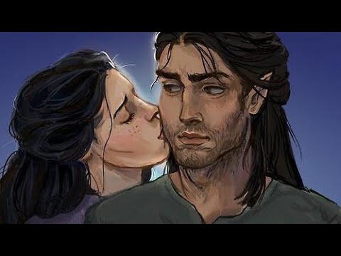 Elide Lochan and Lorcan Salvaterre (Throne of Glass Series, Sarah J. Maas)