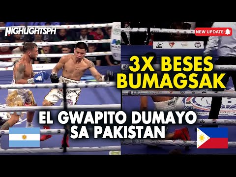 LATEST FIGHT: 3X BESES BUMAGSAK! 🇵🇭Joepher Montano vs 🇦🇷Alberto Palmetta - Highlights