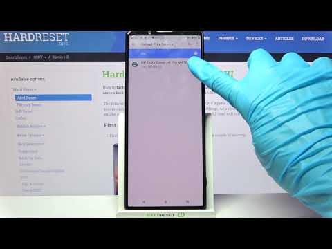 How to Connect Printer to SONY Xperia 1 III – Wireless Printing