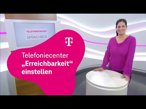 Telekom: Telefoniecenter – Themenbereich „Erreichbarkeit“