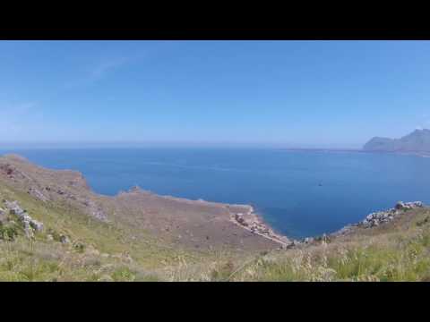 10  Zicht vanop de Monte Cofano richting San Vito