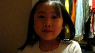 Rachel sings french song for Mum's Day