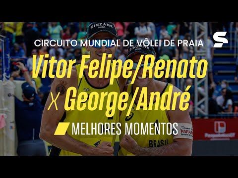 GEORGE E ANDRÉ VENCEM ETAPA DE ITAPEMA | Circuito Mundial de Vôlei de Praia | sportv