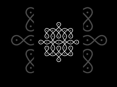 7 dots easy kolam/#shorts/#sikkukolam/#shortvideo/#kambikolam