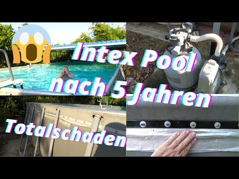 Totalschaden. Intex Ultra Frame Pool 975x488 Salzwasserpool im Test. Was dir kein Verkäufer sagt.