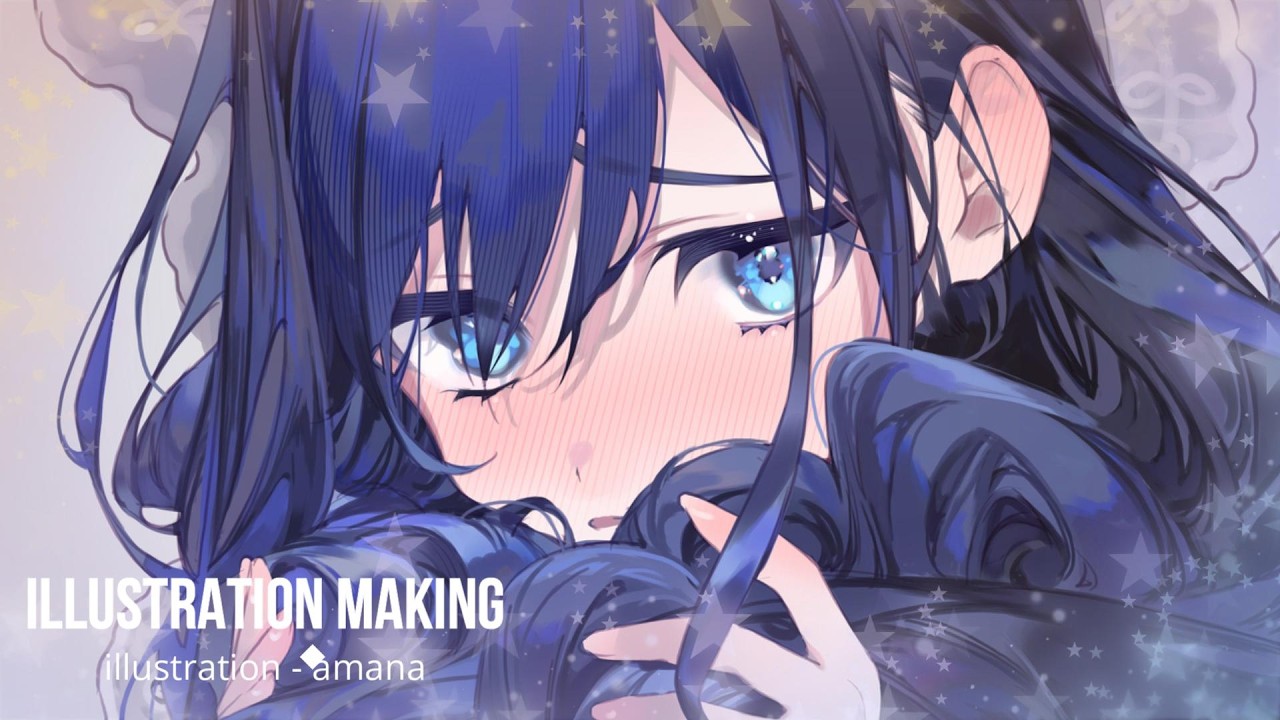 【ホロライブEN】クロニーイラストメイキング【Illustration Making/SAI2】