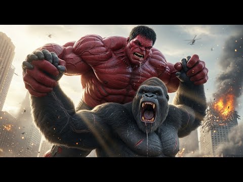 KING KONG vs RED HULK 💥 Joker’s Prison Break Ignites a Citywide War!