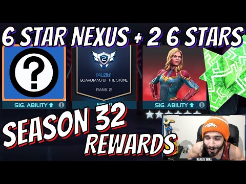 RANK 2 - AW SEASON 32 REWARDS - 3 6 Star Crystals + More!