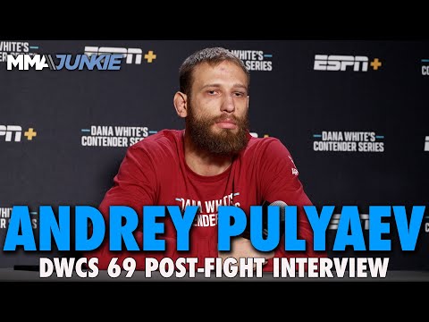 Andrey Pulyaev Proud to Dominate as Underdog En Route to UFC Contract | DWCS 69