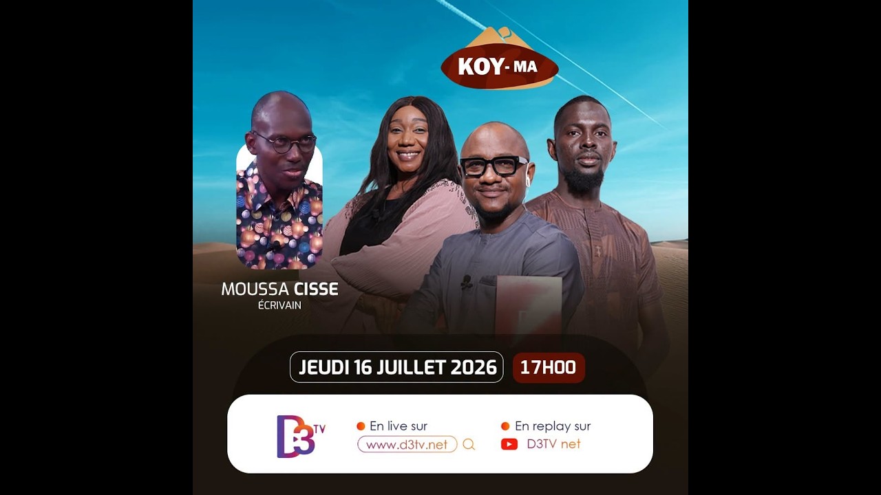 KOY-MA : Parcours, engagement et vision de la littérature avec l'écrivain Moussa Cissé