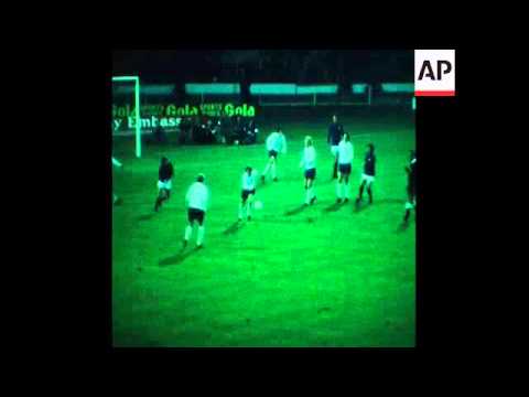 SYND 11 10 72 ENGLAND V YUGOSLAVIA AT WEMBLEY