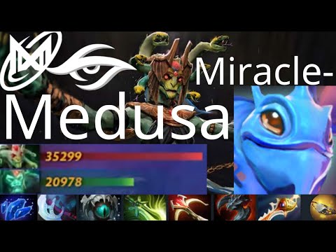 Miracle- Medusa vs Puck, Wraith King, Spirit Breaker - Secret vs NGX g2 DPC EU dota2