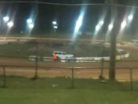 Wingless sprint 50 lapper at archerfield speedway