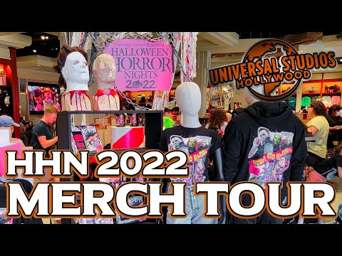 HHN Merch Tour at Universal Studios Hollywood