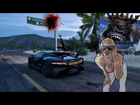 BUGATTI DIVO 1,499HP  Forza horizon 5 /fh5/ Thrustmaster T300RS Gameplay