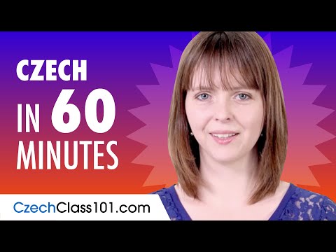 Learn Czech in 60 Minutes - ALL the Basics You Need for Conversations