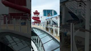 Would You Dare? Ziplining Over the Boardwalk on Utopia of the Seas