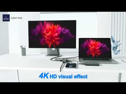 Hub chuyển đổi đa năng Transparent WiWU Cyber - Giải pháp kết nối hoàn hảo cho thiết bị