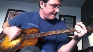John Prine &quot;He Was In Heaven Before He Died&quot; Cover (1929 National Triolian Tenor Resonator)