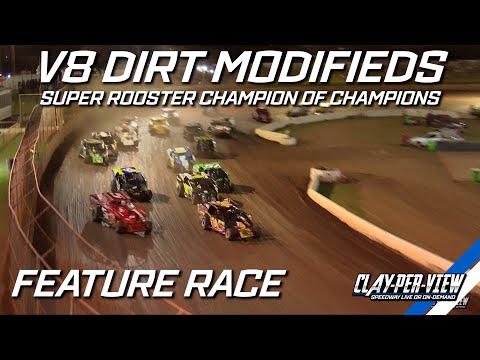 V8 Dirt Modifieds | Champion of Champions - Toowoomba - 27th Apr 2024 |  Clay-Per-View