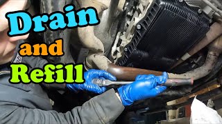 2013-2018 Dodge Ram 1500 8 speed Transmission Fluid Change DIY Drain and Refill