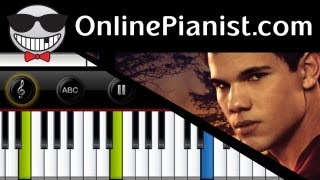 Howard Shore - Jacob's Theme [The Twilight Saga: Eclipse] - Piano Tutorial