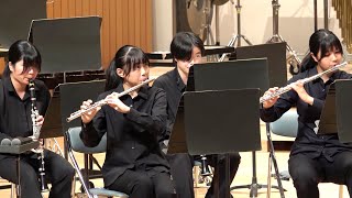 川崎橘高等学校吹奏楽部 Sバンドスマイルコンサート2025 今年度課題曲【祝い唄と踊り唄による幻想曲】他 @多摩市民館 250915