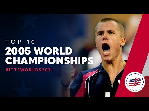 Top 10 shots from the 2005 World Table Tennis Championships