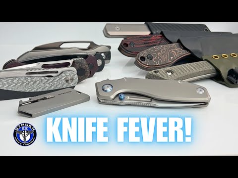 First Impressions On 10 Brand New EDC Knives - Are They Worth It?
