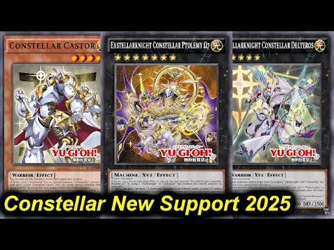 1 CARD COMBO!!! | CONSTELLAR DECK NEW SUPPORT 2025!!! | GGWP!!! | POST TERMINAL WORLD 3 | Yu-Gi-Oh!