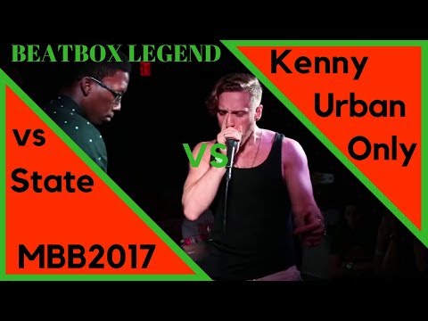 😱🔥 Kenny Urban vs State #15 |  (only kenny urban) Street Quarter Finals Midwest Beatbox Battle 2017