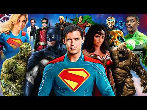 Every Confirmed Upcoming DCU Movie & Show