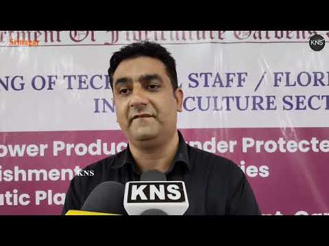 Our aim is to equip floriculture growers with modern techniques for producing high-quality ornamental, cut flowers, and aromatic plants, ensuring better market demand, higher profits, and more employment opportunities. : Deputy Director Floriculture Kashmir Shayiq Rasool