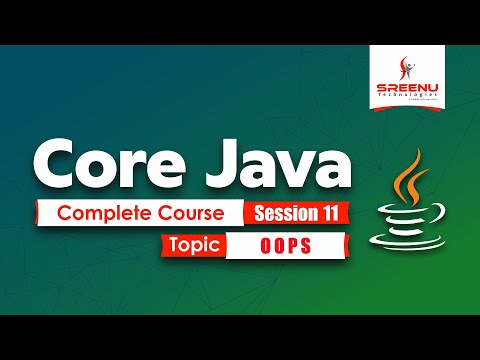 Core Java Complete Course (Session-11) Topic Oops | By Mr. Suman
