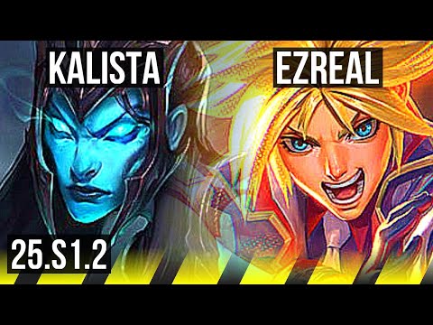 KALISTA & Nautilus vs EZREAL & Karma (ADC) | KR Master | 25.S1.2