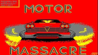 [Amstrad CPC] Motor Massacre - Longplay