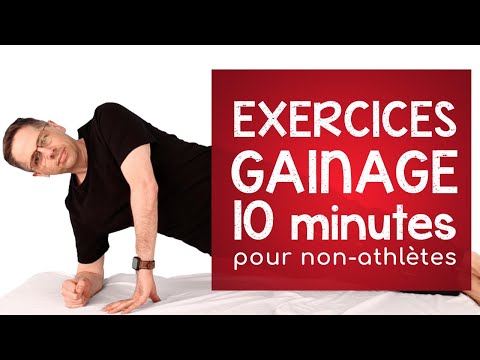 Exercices de gainage, en 10 minutes