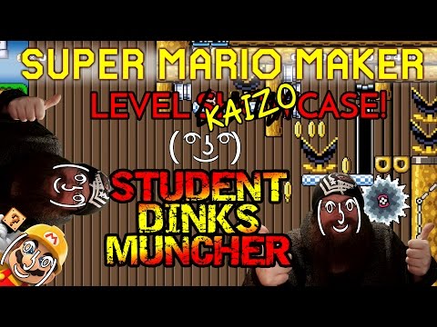 SUPER MARIO MAKER - STUDENT DINKS MUNCHER - KAIZO COLLEGE STELLAR STUDENT