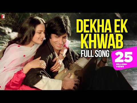 Dekha Ek Khwab Song | Silsila | Amitabh Bachchan, Rekha | Kishore Kumar, Lata Mangeshkar | Shiv-Hari