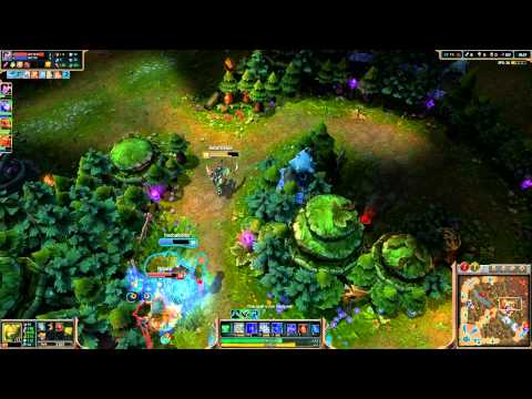 League of Legends: Akali vs. Yasuo - Mid w/ Team *GODMODE*