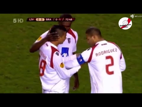 ALBERTO RODRÍGUEZ ELIMINANDO AL LIVERPOOL EN ANFIELD | Liverpool - Braga (Europa League 2010/11)