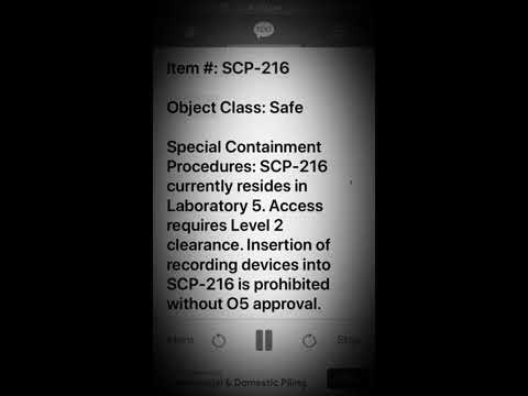 Scp 216 The Safe