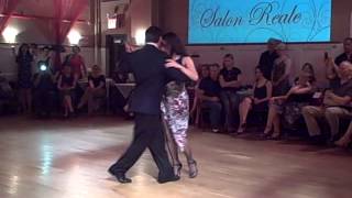 Ana Padron and Diego Blanco at Salon Reale, NYC 2013