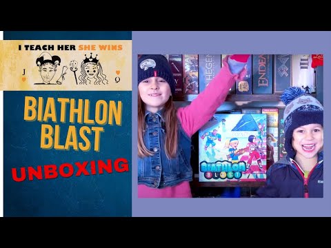 I Teach Her SHe Wins - Biathlon Blast (Unboxing + extra)