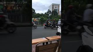 ベトナム ホーチミン カフェから...2