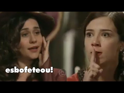 Lado a Lado - Laura dá uns tapas em Catarina e Fernando