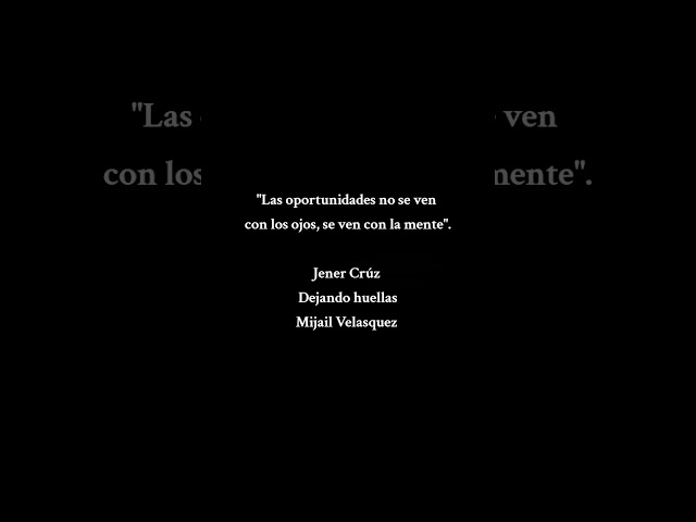 Vídeo relacionado con Dejando huellas
