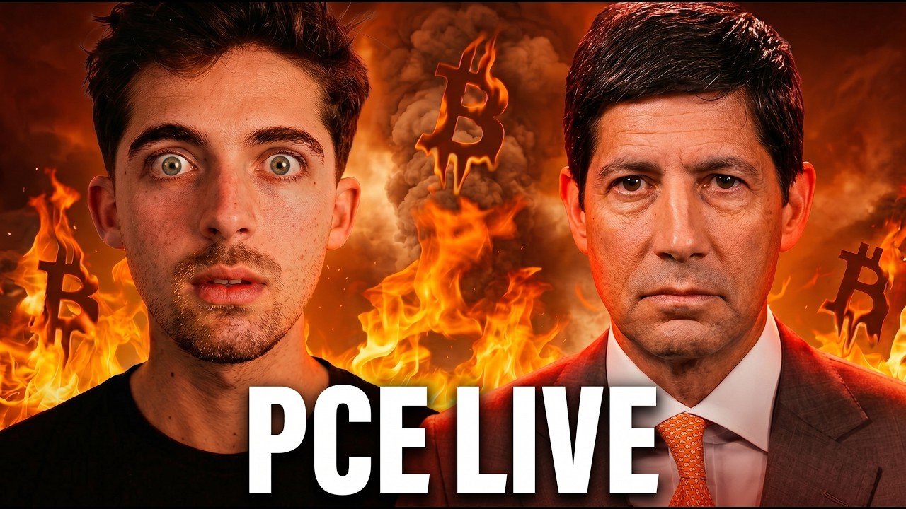 PCE DATA LIVE: BITCOIN DUMP!!!!!!