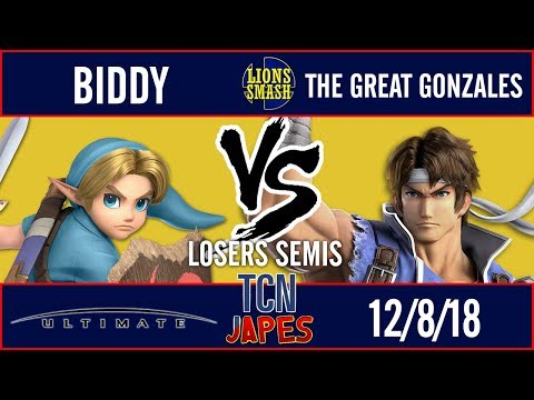 TCNJapes: The Finale - Biddy (Ganon, Young Link) vs The Great Gonzales (Richter, Lucina) - SSBU LS