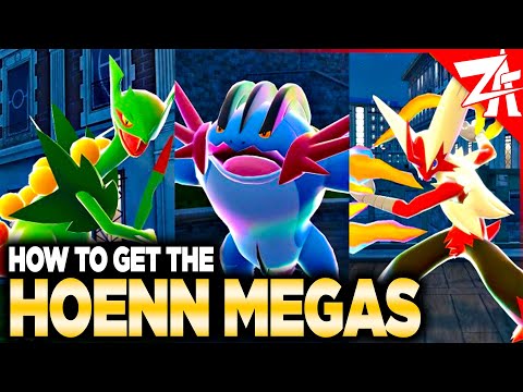 How to Get the Hoenn Starter Mega Stones